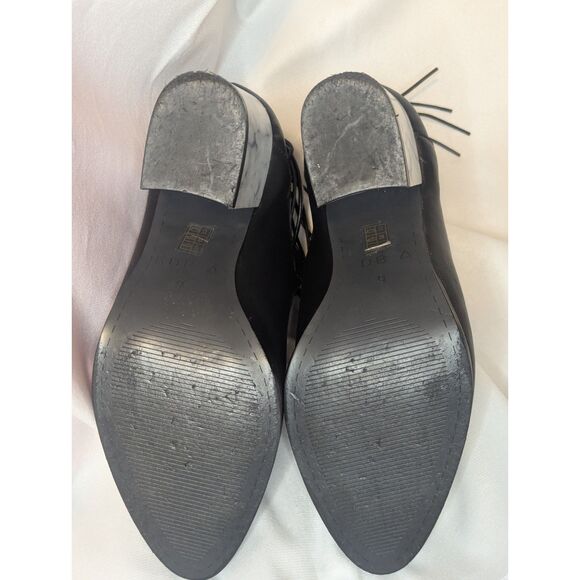 👢 Kelsi Dagger Brooklyn Wellington Black Marble Bootie Size 9 - Picture 5 of 6